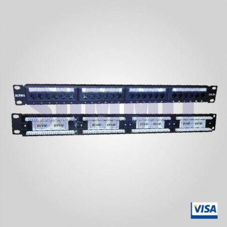 Patch Panel 24 Puertos Cat/5E
