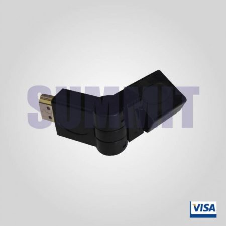 ADAPTADOR DE HDMI MACHO A HDMI HEMBRA DE 360°