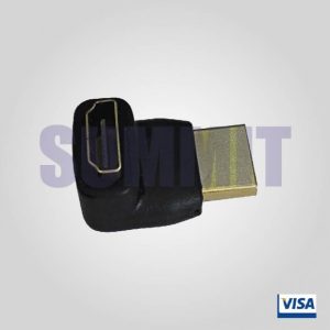 ADAPTADOR HDMI MACHO A HDMI HEMBRA DE 90°