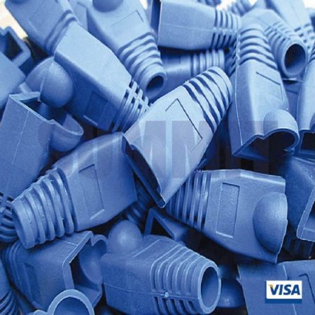 CAPUCHA PVC PARA RJ/45 COLOR AZUL